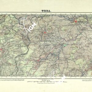 MAPA TOPOGRAFICO DE ESPANA - Teba - Foglio 1037