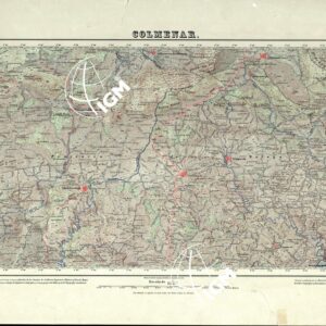 MAPA TOPOGRAFICO DE ESPANA - Colmenar - Foglio 1039