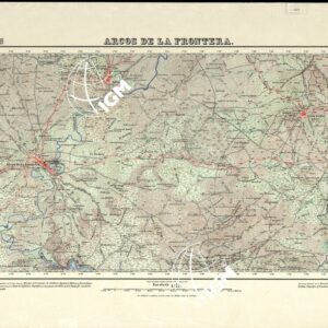 MAPA TOPOGRAFICO DE ESPANA - Arcos de la Frontera - Foglio 1049