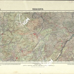 MAPA TOPOGRAFICO DE ESPANA - Ubrique - Foglio 1050