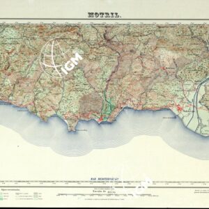 MAPA TOPOGRAFICO DE ESPANA - Motril - Foglio 1055