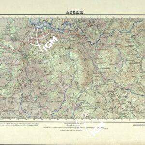 MAPA TOPOGRAFICO DE ESPANA - Algar - Foglio 1063