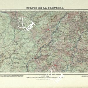 MAPA TOPOGRAFICO DE ESPANA - Cortes de la Frontera - Foglio 1064