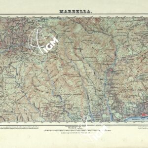 MAPA TOPOGRAFICO DE ESPANA - Marbella - Foglio 1065