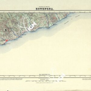 MAPA TOPOGRAFICO DE ESPANA - Estedona - Foglio 1072
