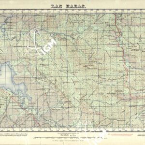 MAPA TOPOGRAFICO DE ESPANA - Las Habas - Foglio 1074