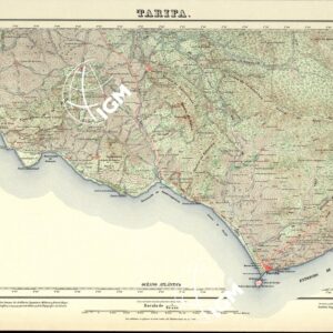MAPA TOPOGRAFICO DE ESPANA - Tarifa - Foglio 1077