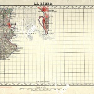 MAPA TOPOGRAFICO DE ESPANA - La Linea - Foglio 1078