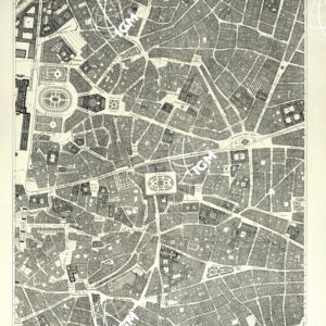 PLANO PARCELARIO DE MADRID - Hoja N°10