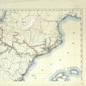 MAPA MILITAR DE LES FERROCARRILES DE ESPANA