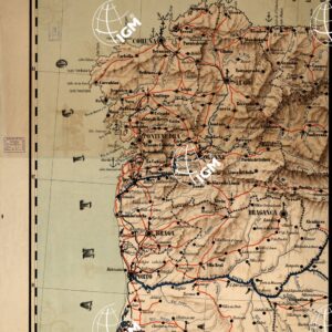 MAPA MURAL DE ESPANA Y PORTUGAL - Foglio 1