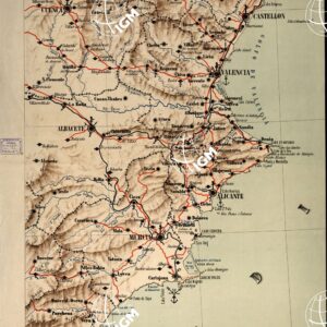 MAPA MURAL DE ESPANA Y PORTUGAL - Foglio 6