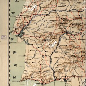 MAPA MURAL DE ESPANA Y PORTUGAL - Foglio 8