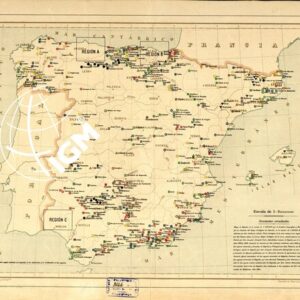 MAPA MINERO DE ESPANA