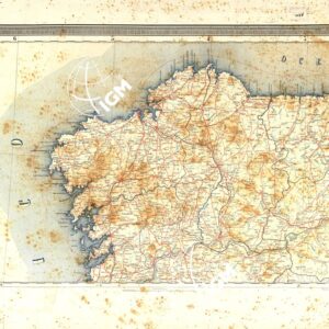 MAPA ITINERARIO MILITAR DE ESPANA - Tavola I