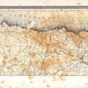MAPA ITINERARIO MILITAR DE ESPANA - Tavola II