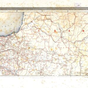 MAPA ITINERARIO MILITAR DE ESPANA - Tavola III
