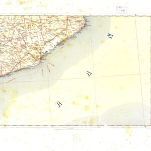 MAPA ITINERARIO MILITAR DE ESPANA - Tavola VIII