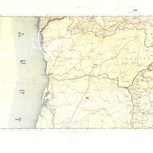 MAPA ITINERARIO MILITAR DE ESPANA - Tavola V