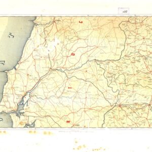 MAPA ITINERARIO MILITAR DE ESPANA - Tavola IX