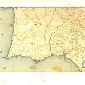 MAPA ITINERARIO MILITAR DE ESPANA - Tavola XIII