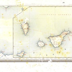 MAPA ITINERARIO MILITAR DE ESPANA - Tavola XIX