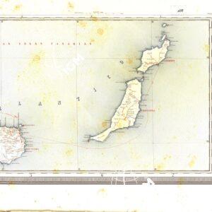 MAPA ITINERARIO MILITAR DE ESPANA - Tavola XX