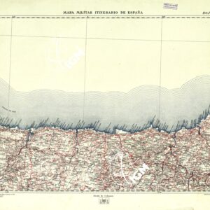 MAPA MILITAR ITINERARIO DE ESPANA - Hoja 3