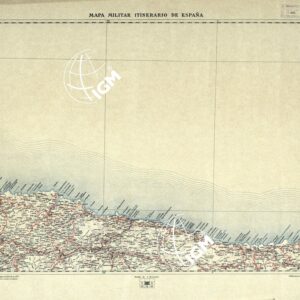 MAPA MILITAR ITINERARIO DE ESPANA - Hoja 4