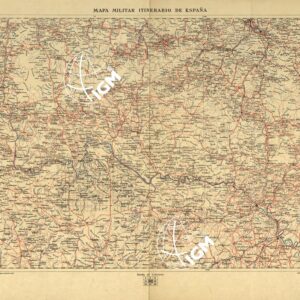MAPA MILITAR ITINERARIO DE ESPANA - Hoja 15