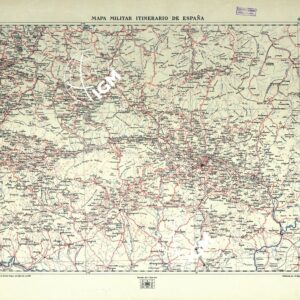 MAPA MILITAR ITINERARIO DE ESPANA - Hoja 16