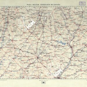 MAPA MILITAR TINERARIO DE ESPANA - Hoja 24