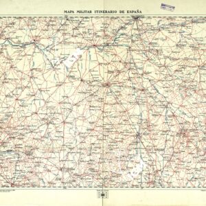 MAPA MILITAR ITINERARIO DE ESPANA - Hoja 34