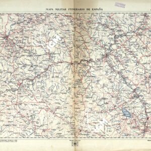 MAPA MILITAR ITINERARIO DE ESPANA - Hoja 36
