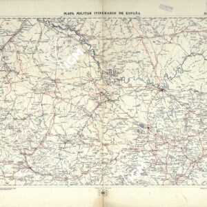 MAPA MILITAR ITINERARIO DE ESPANA - Hoja 37