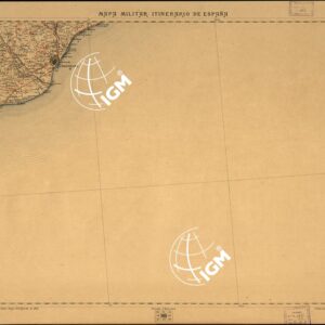 MAPA MILITAR ITINERARIO DE ESPANA - Hoja 39