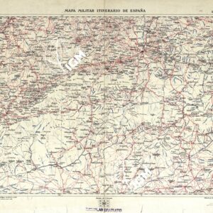 MAPA MILITAR ITINERARIO DE ESPANA - Hoja 44