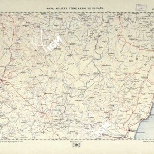 MAPA MILITAR ITINERARIO DE ESPANA - Hoja 47