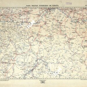 MAPA MILITAR ITINERARIO DE ESPANA - Hoja 54