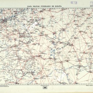 MAPA MILITAR ITINERARIO DE ESPANA - Hoja 55