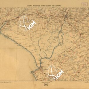 MAPA MILITAR DE ESPANA - Hoja 83