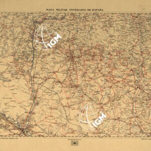 MAPA MILITAR ITINERARIO DE ESPANA - Hoja 27