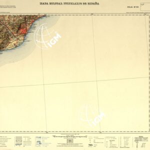 MAPA MILITAR ITINERARIO DE ESPANA - Hoja 39
