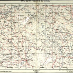 MAPA MILITAR ITINERARIO DE ESPANA - Hoja 46