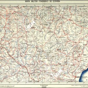 MAPA MILITAR ITINERARIO DE ESPANA - Hoja 47