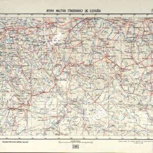MAPA MILITAR ITINERARIO DE ESPANA - Hoja 54