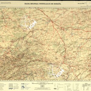 MAPA MILITAR ITINERARIO DE ESPANA - Hoja 66