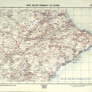 MAPA MILITAR ITINERARIO DE ESPANA - Hoja 67