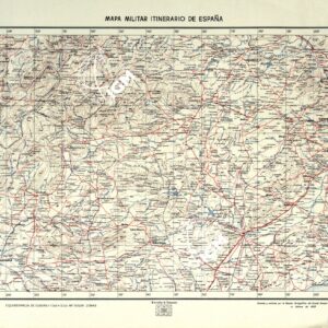 MAPA MILITAR ITINERARIO DE ESPANA - Hoja 76