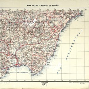 MAPA MILITAR ITINERARIO DE ESPANA - Hoja 86